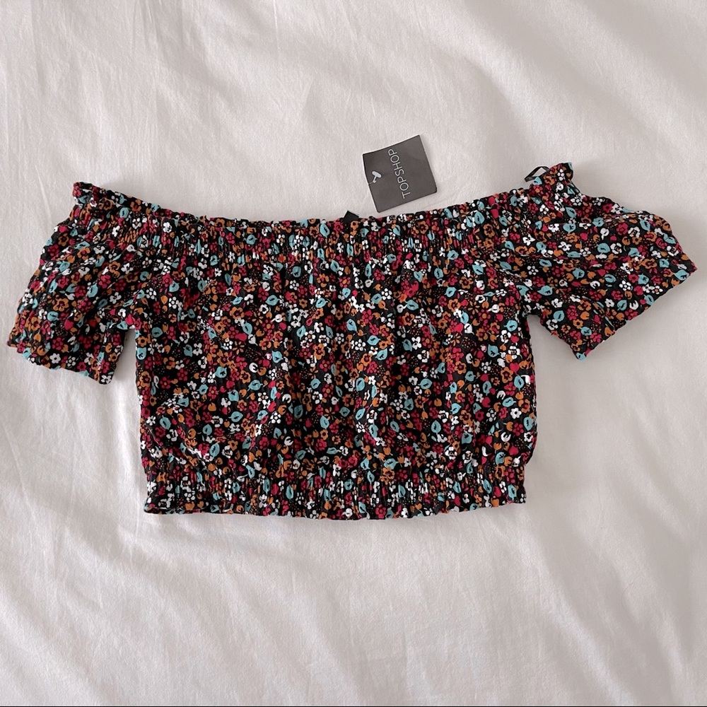 Floral Off the Shoulder Tank